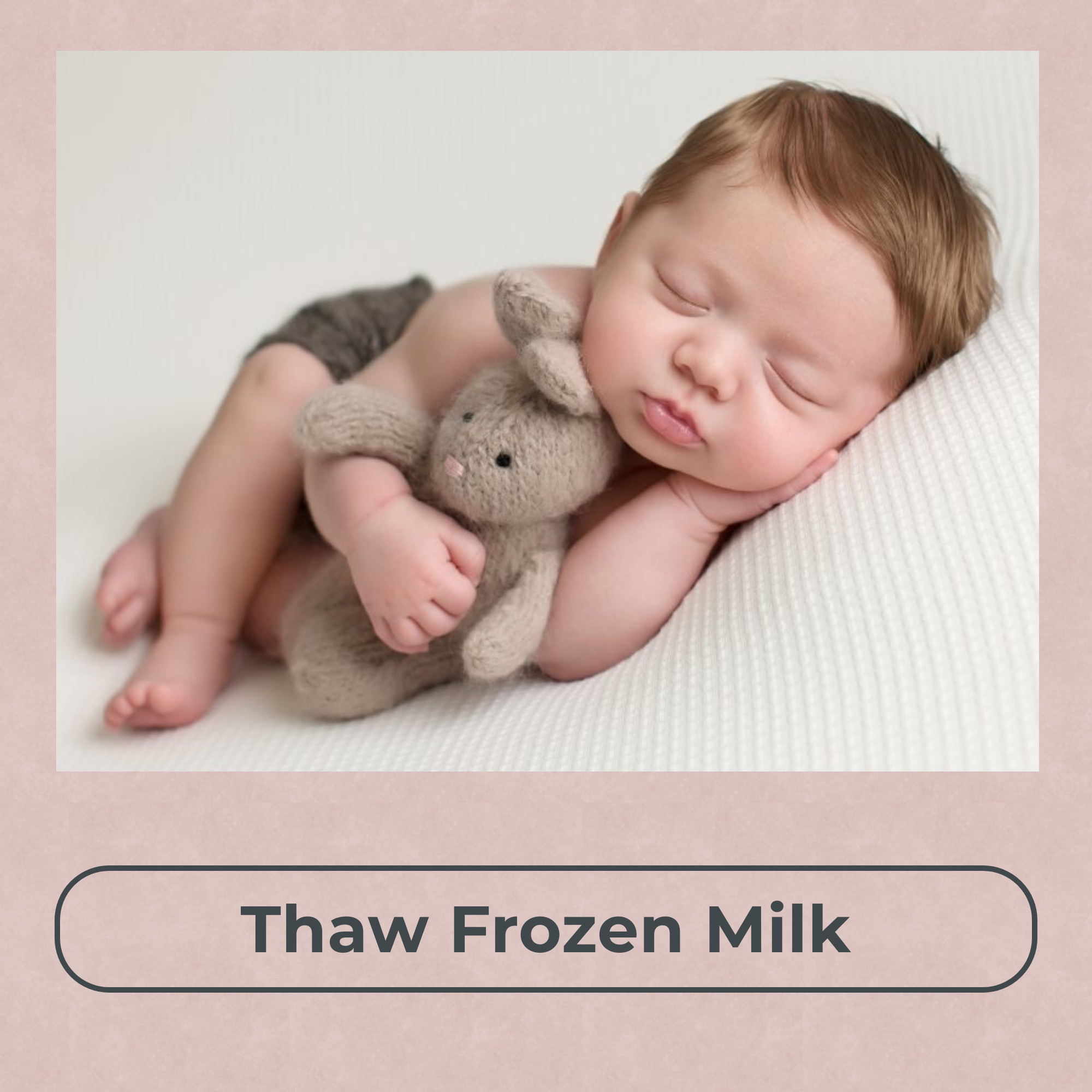 how to thaw frozen breast ilk, how to defrost milk